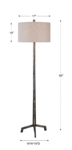Ivor Cast Iron Floor Lamp