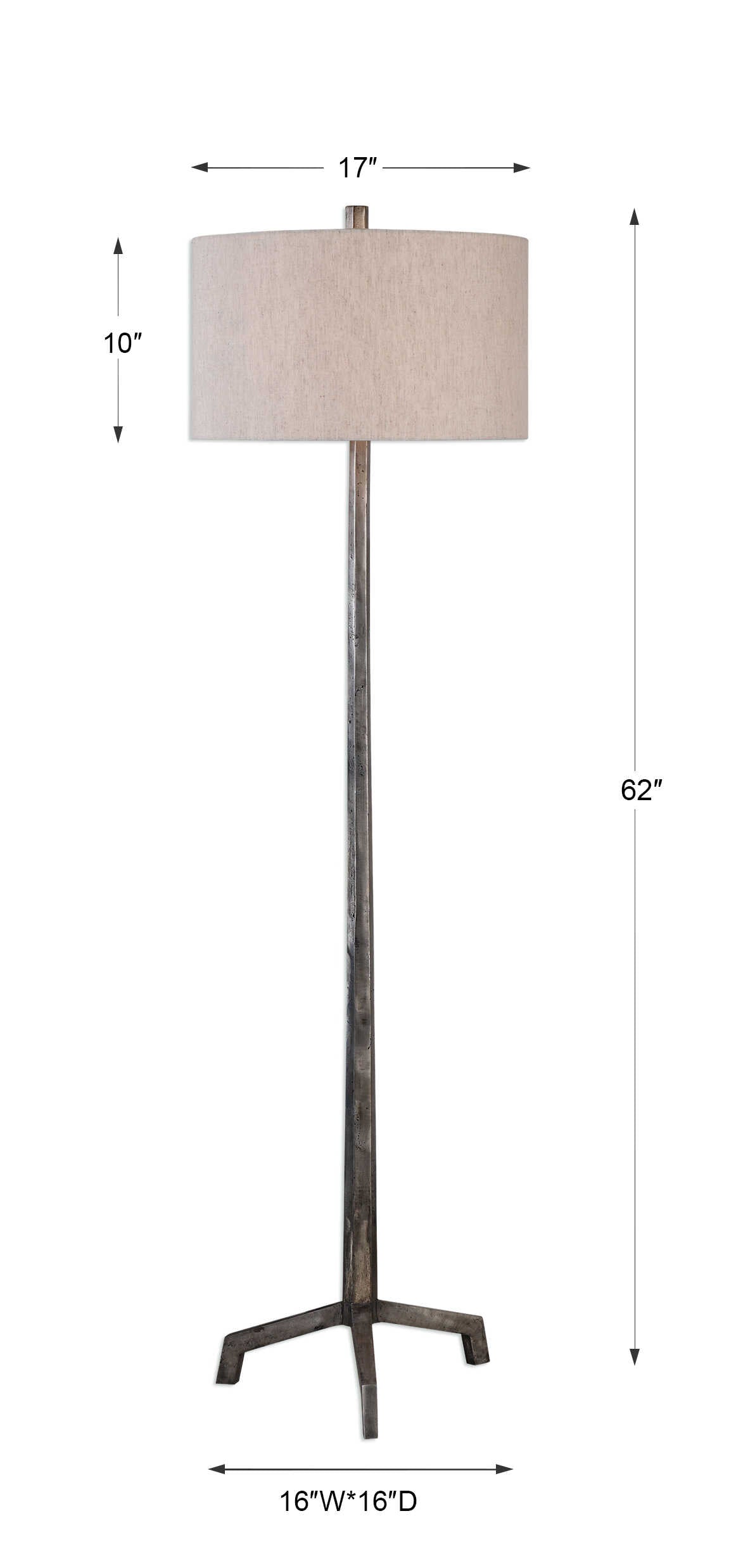 Ivor Cast Iron Floor Lamp