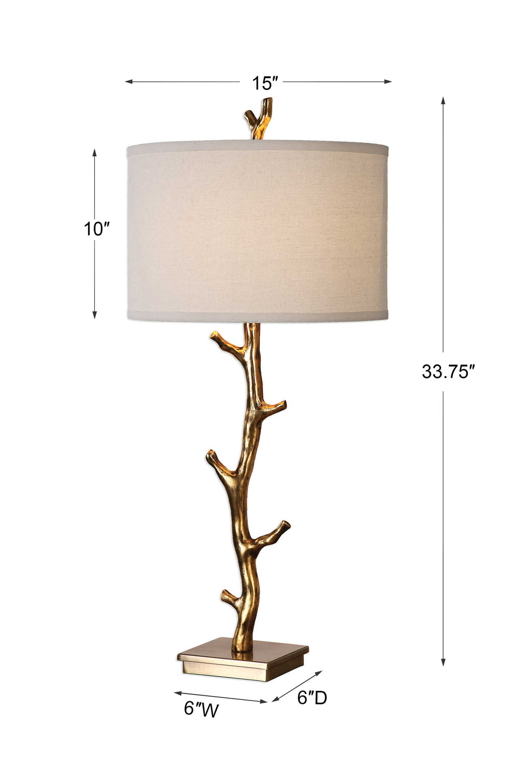Javor Tree Branch Table Lamp