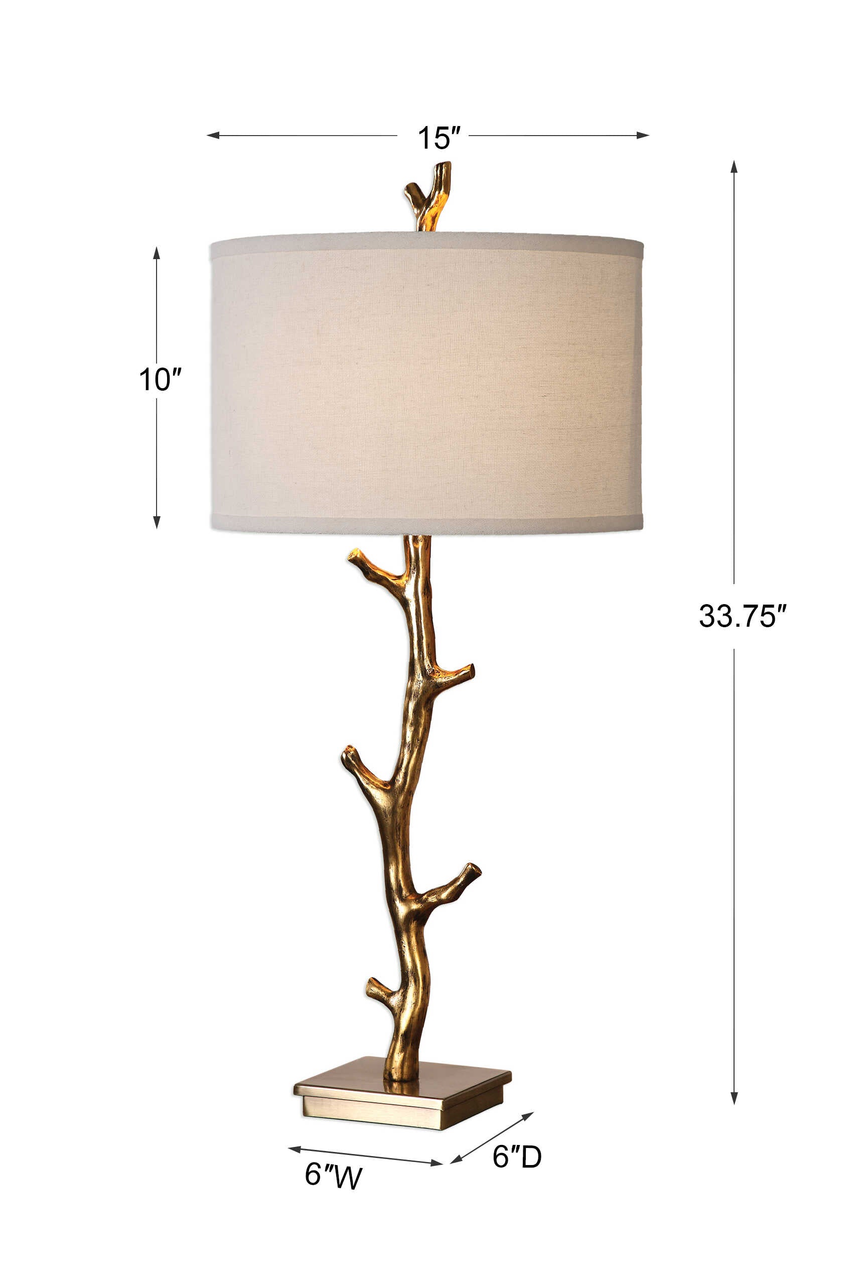 Javor Tree Branch Table Lamp
