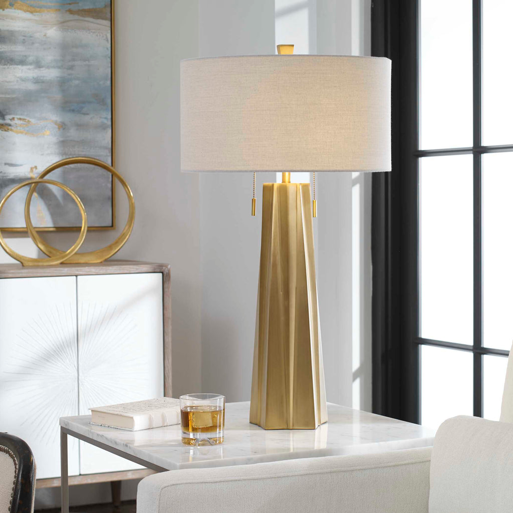 Maris Gold Table Lamp