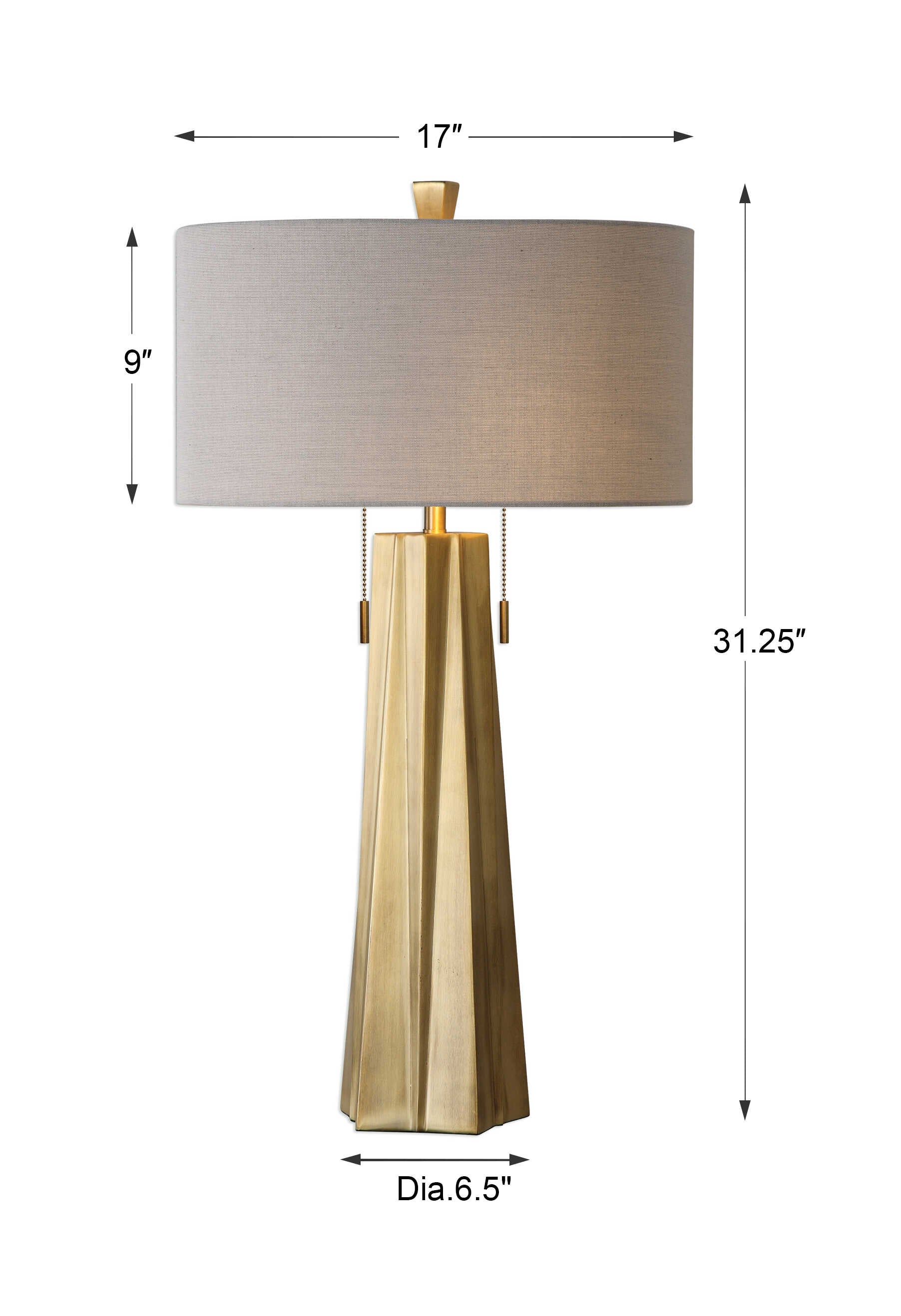 Maris Gold Table Lamp