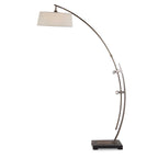 Calogero Bronze Arc Floor Lamp