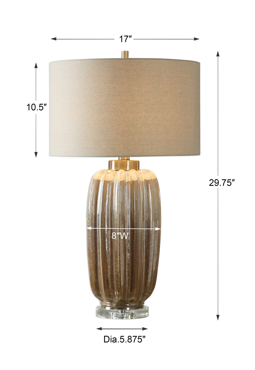 Gistova Gold Table Lamp