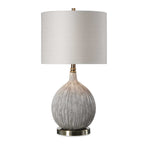 Hedera Textured Ivory Table Lamp