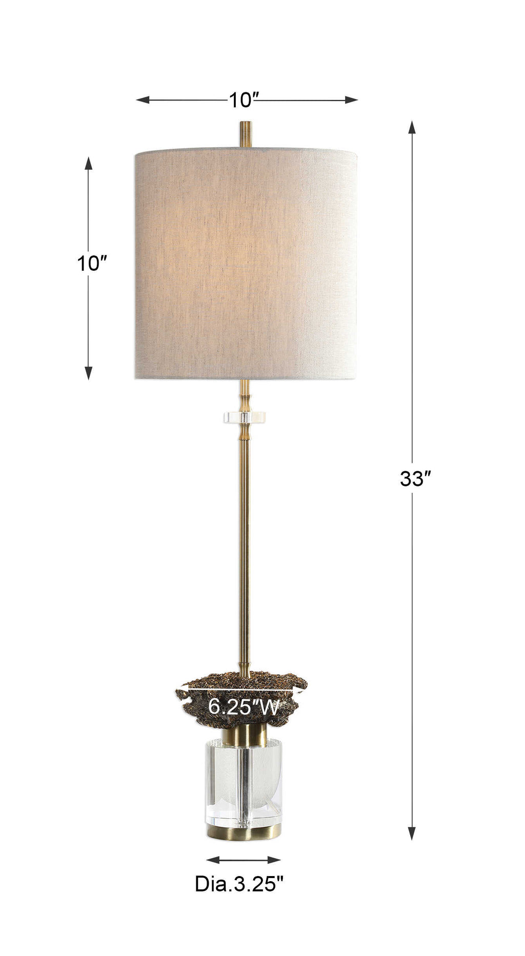 Kiota Wasp's Nest Buffet Lamp
