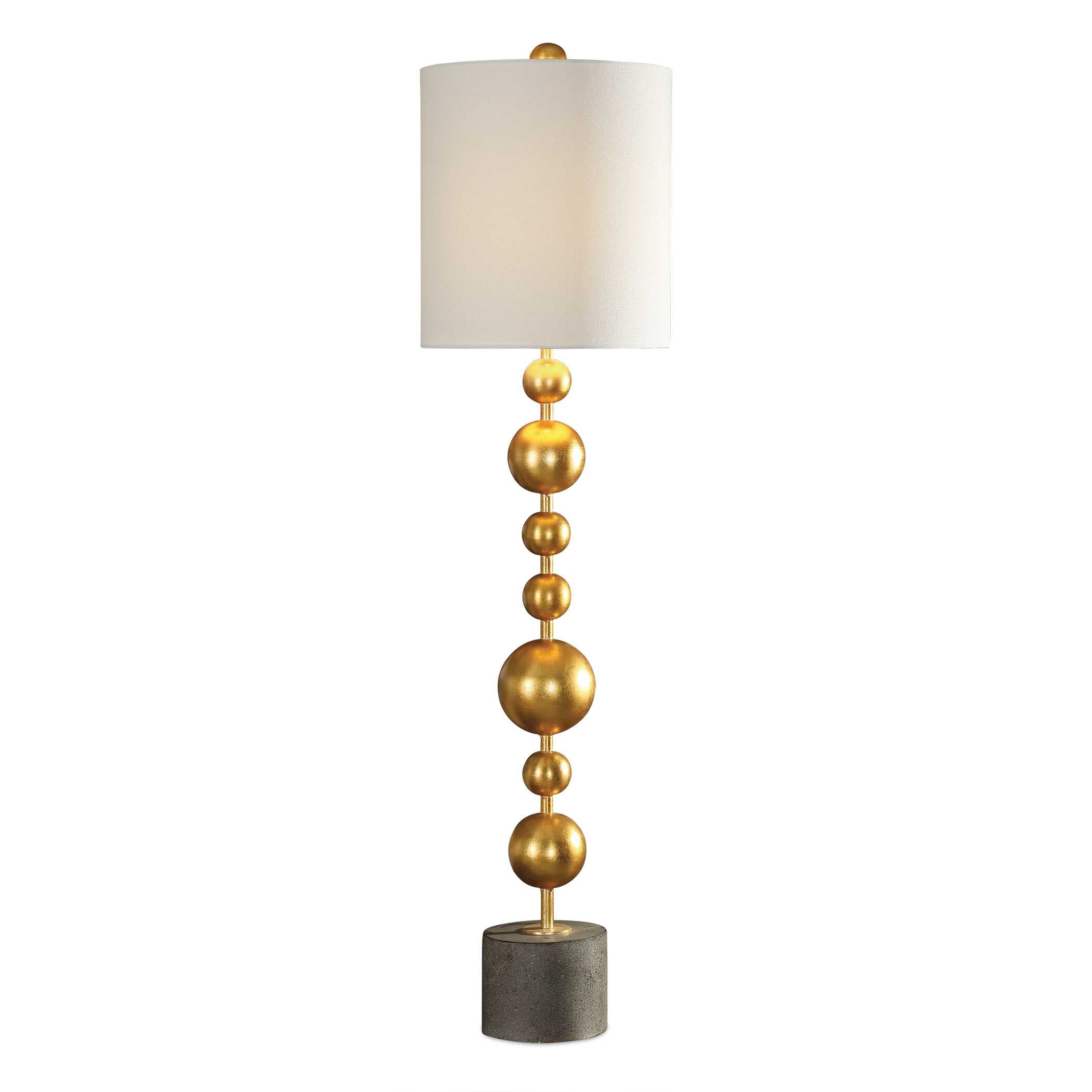 Selim Gold Buffet Lamp