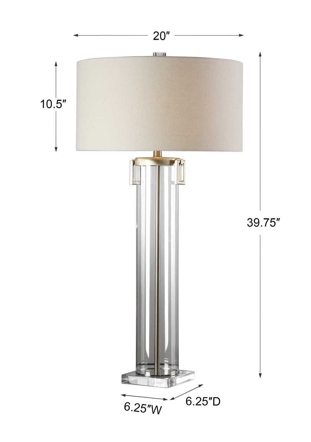 Monette Tall Cylinder Lamp