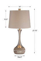 Niah Brushed Nickel Lamp