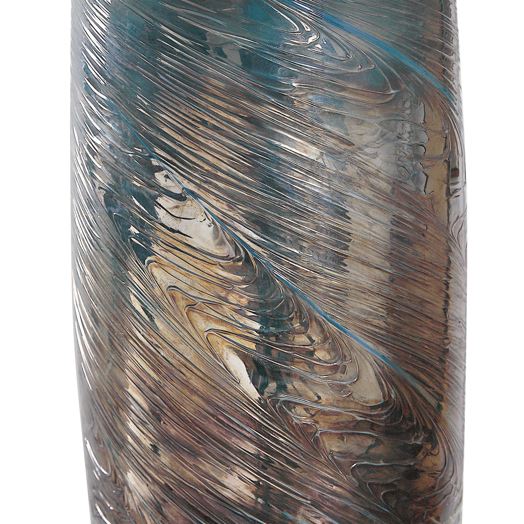 Olesya Swirl Glass Table Lamp