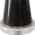 Alastair Black Marble Table Lamp