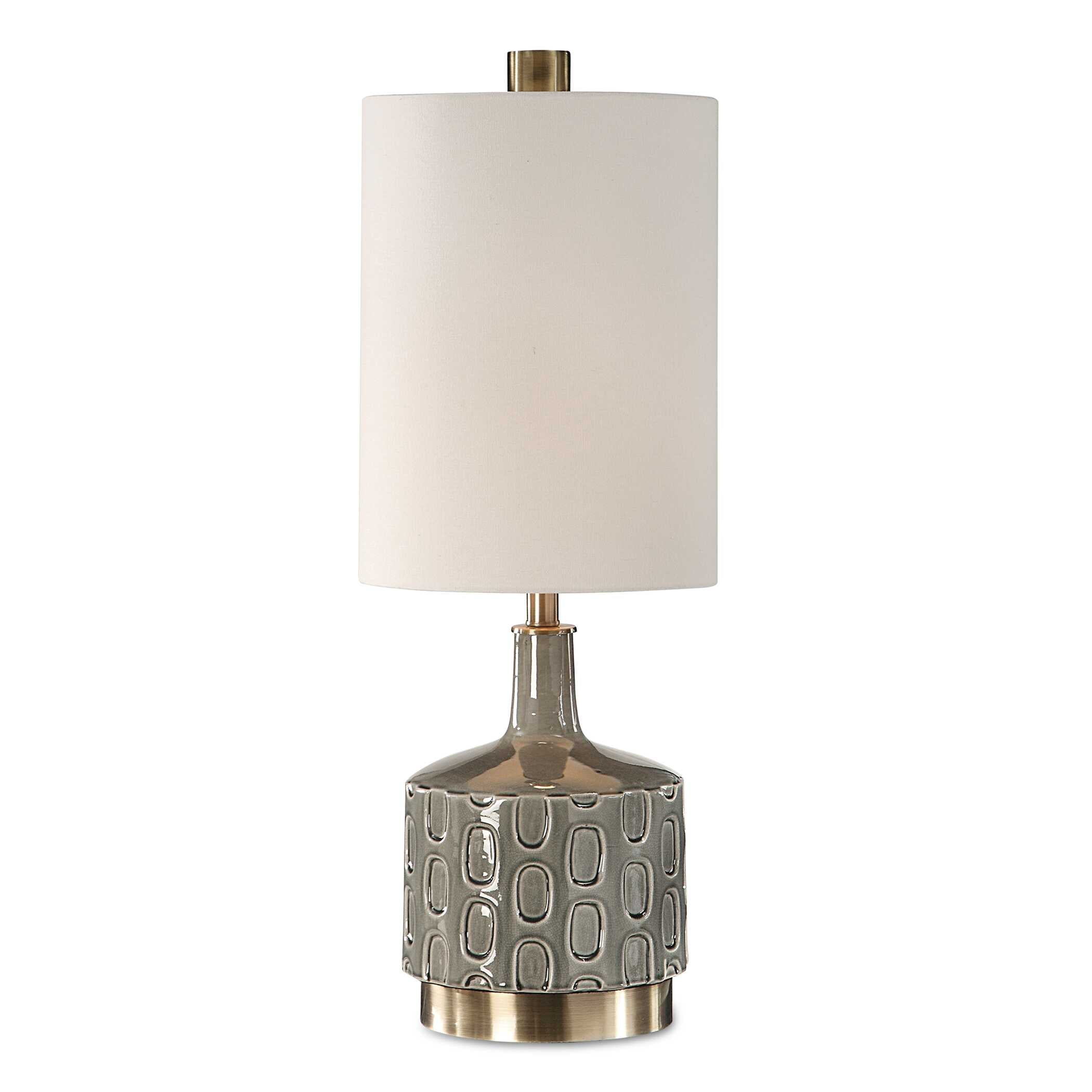 Darrin Gray Table Lamp
