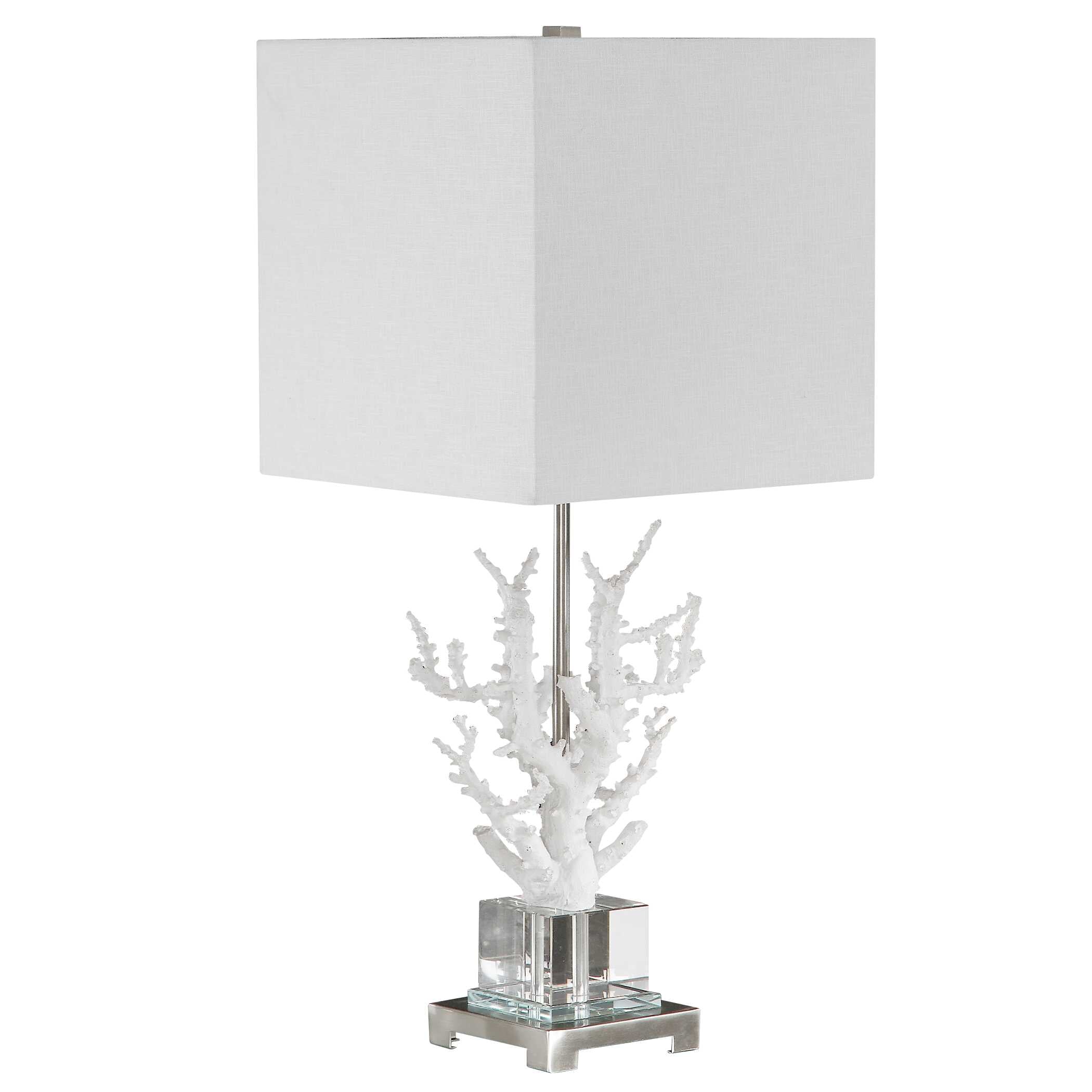 Corallo White Coral Table Lamp