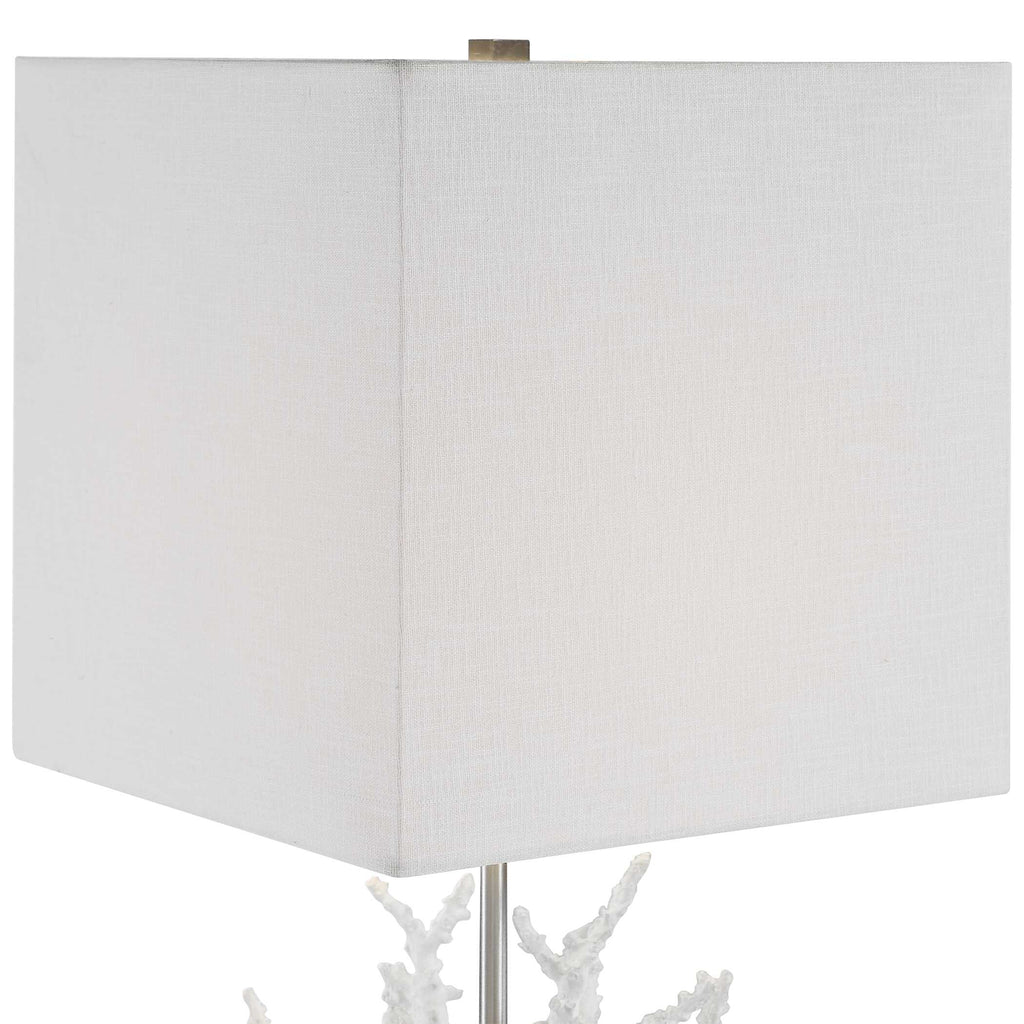 Corallo White Coral Table Lamp
