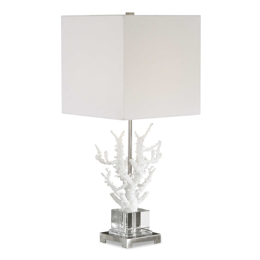 Corallo White Coral Table Lamp