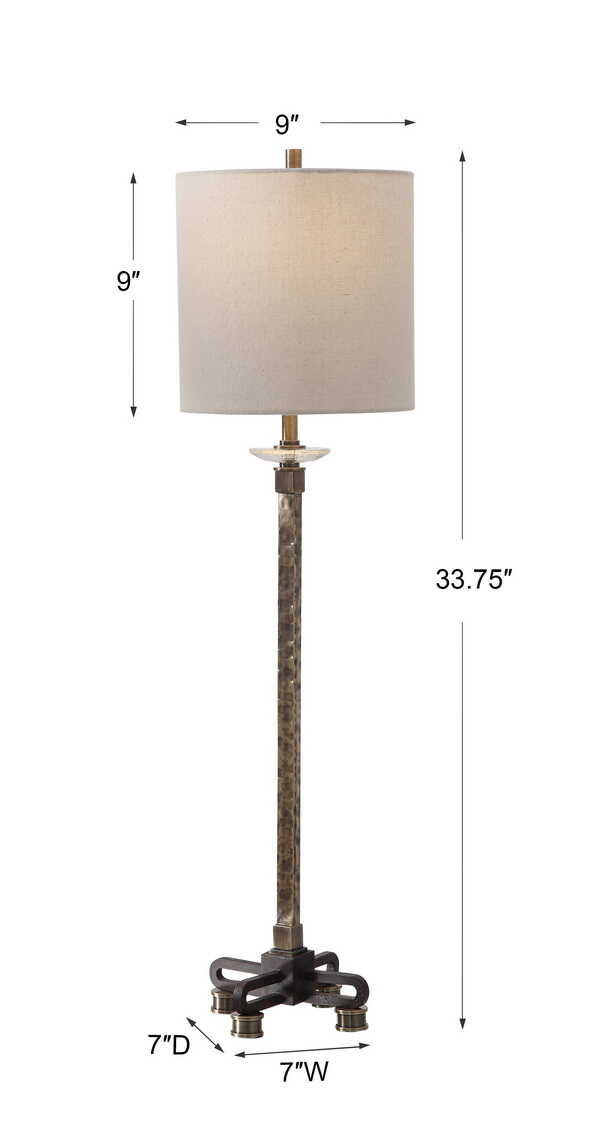 Parnell Industrial Buffet Lamp
