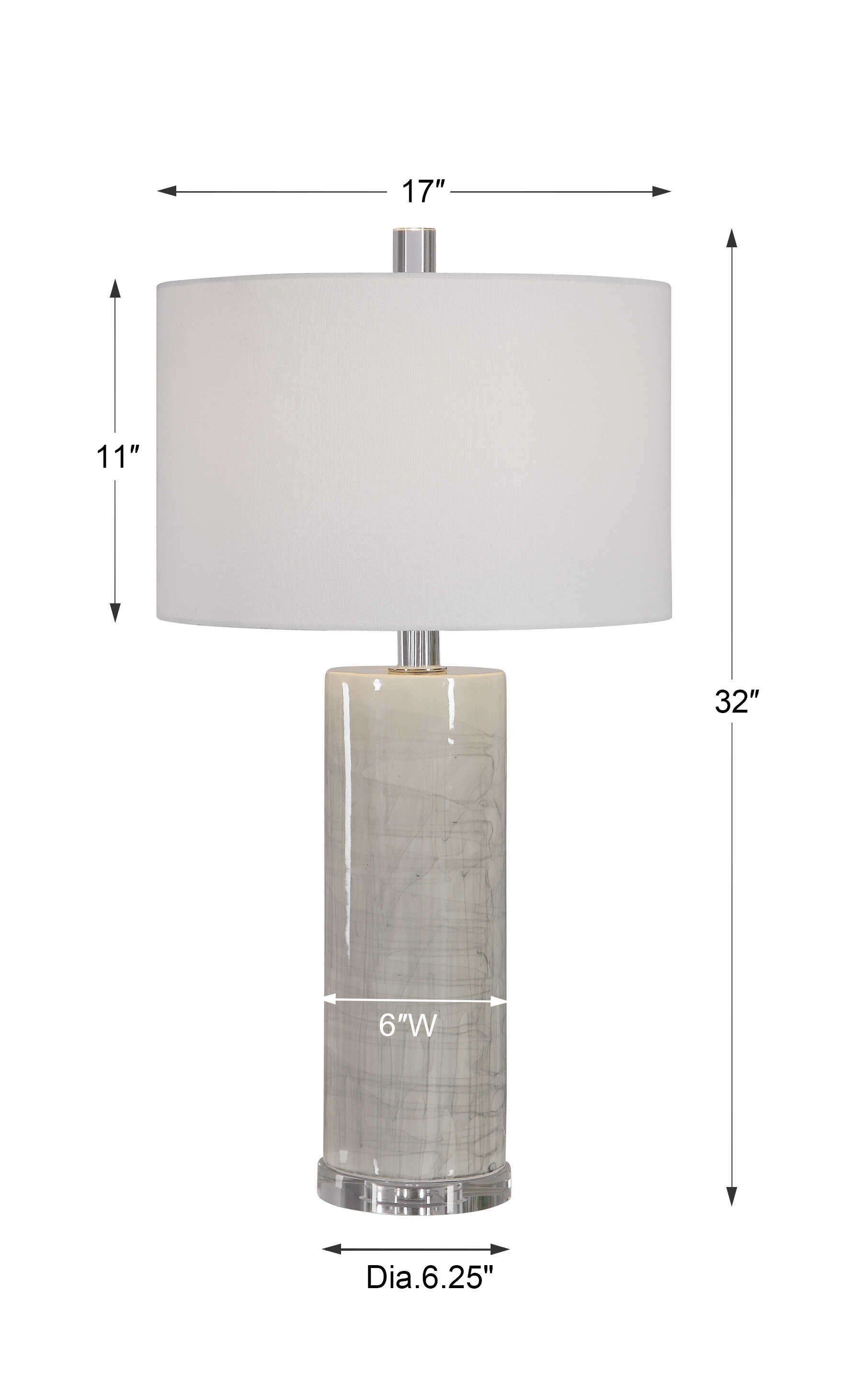 Zesiro Modern Table Lamp