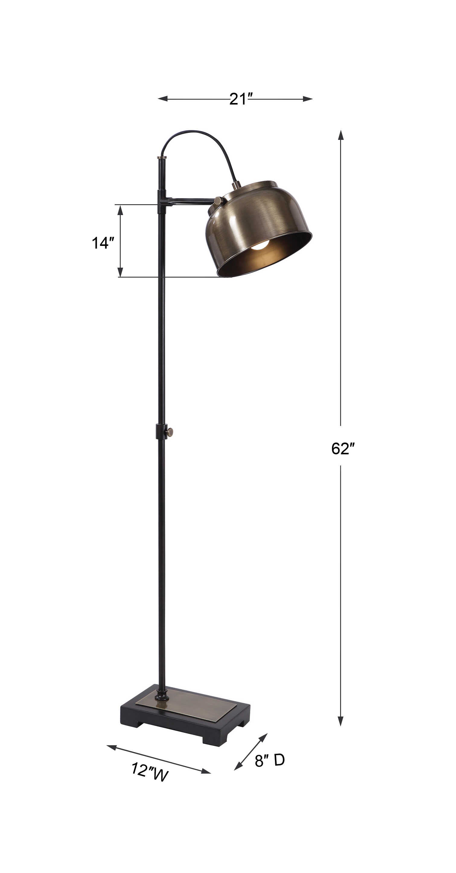 Bessemer Industrial Floor Lamp