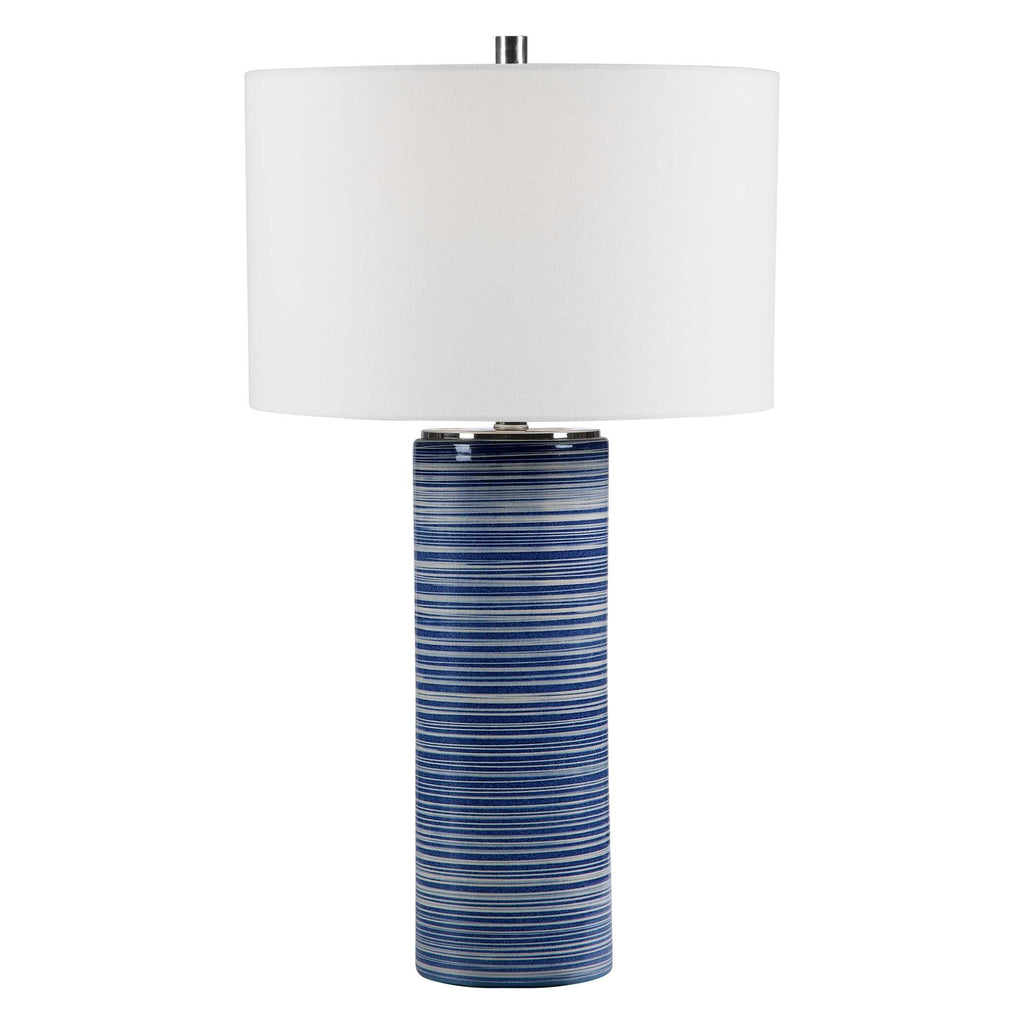 Montauk Striped Table Lamp