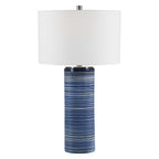 Montauk Striped Table Lamp