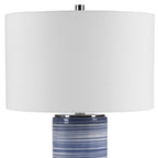 Montauk Striped Table Lamp