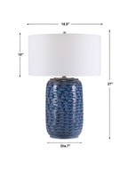 Sedna Blue Table Lamp