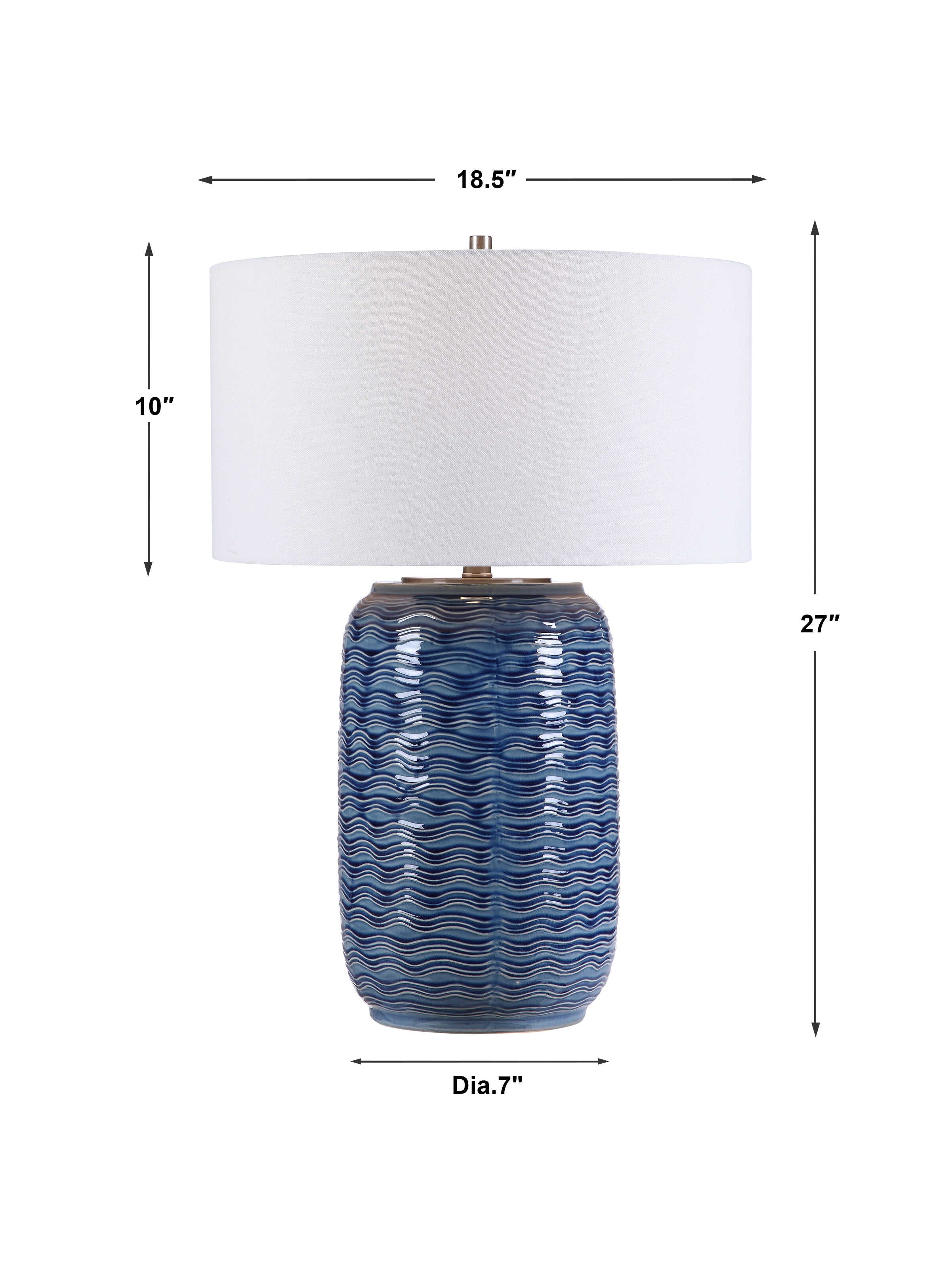 Sedna Blue Table Lamp