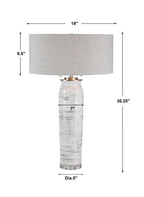 Lenta White Table Lamp