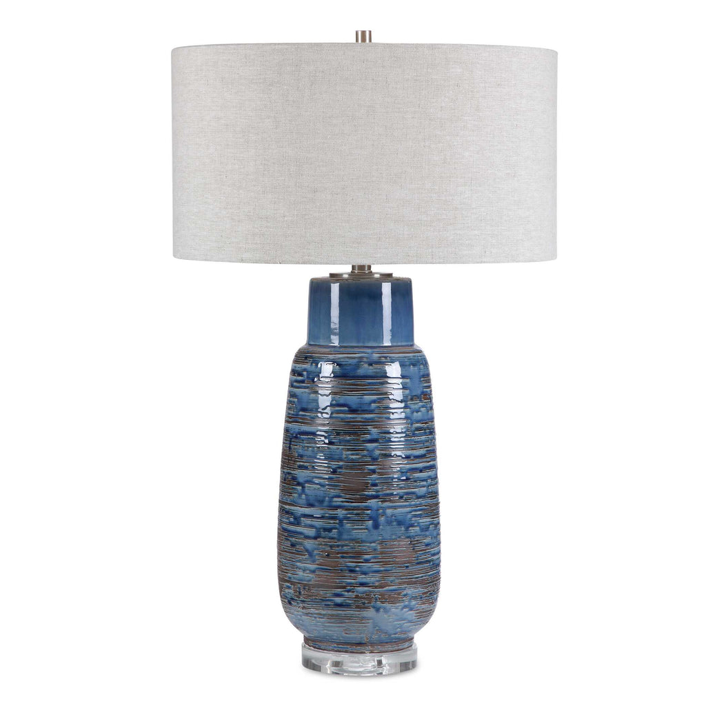 Magellan Blue Table Lamp