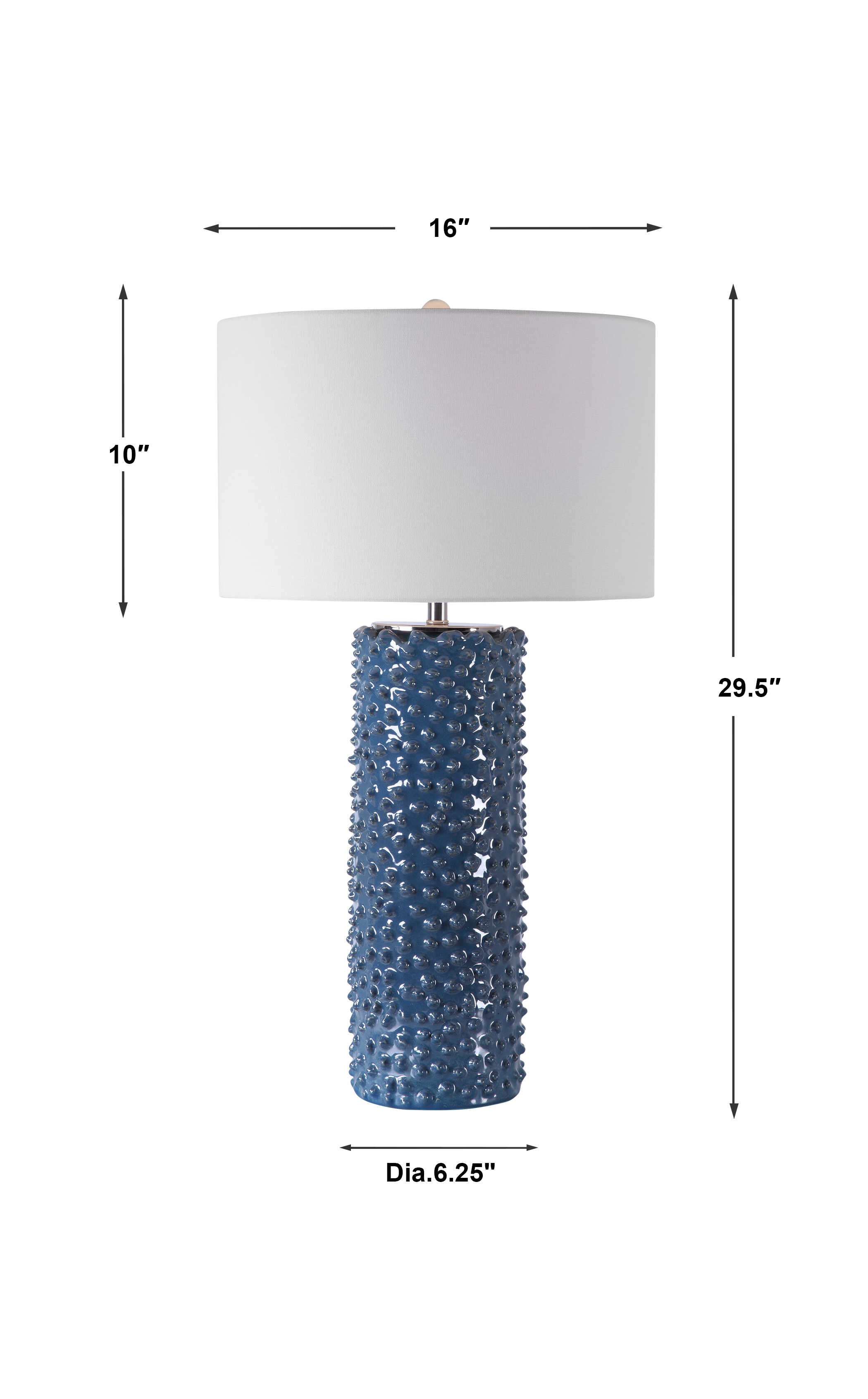Ciji Blue Table Lamp