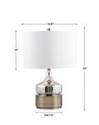 Como Chrome Table Lamp