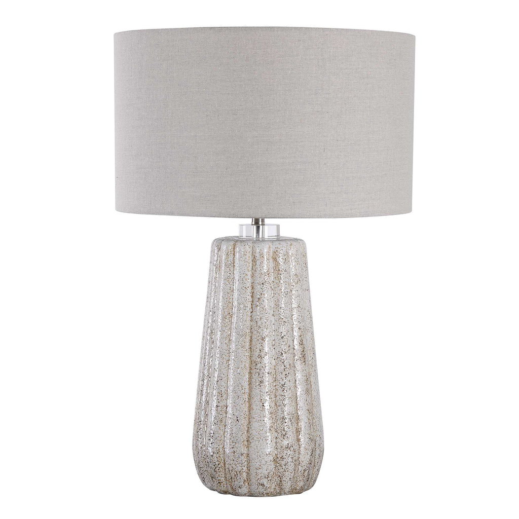 Pikes Stone-Ivory Table Lamp