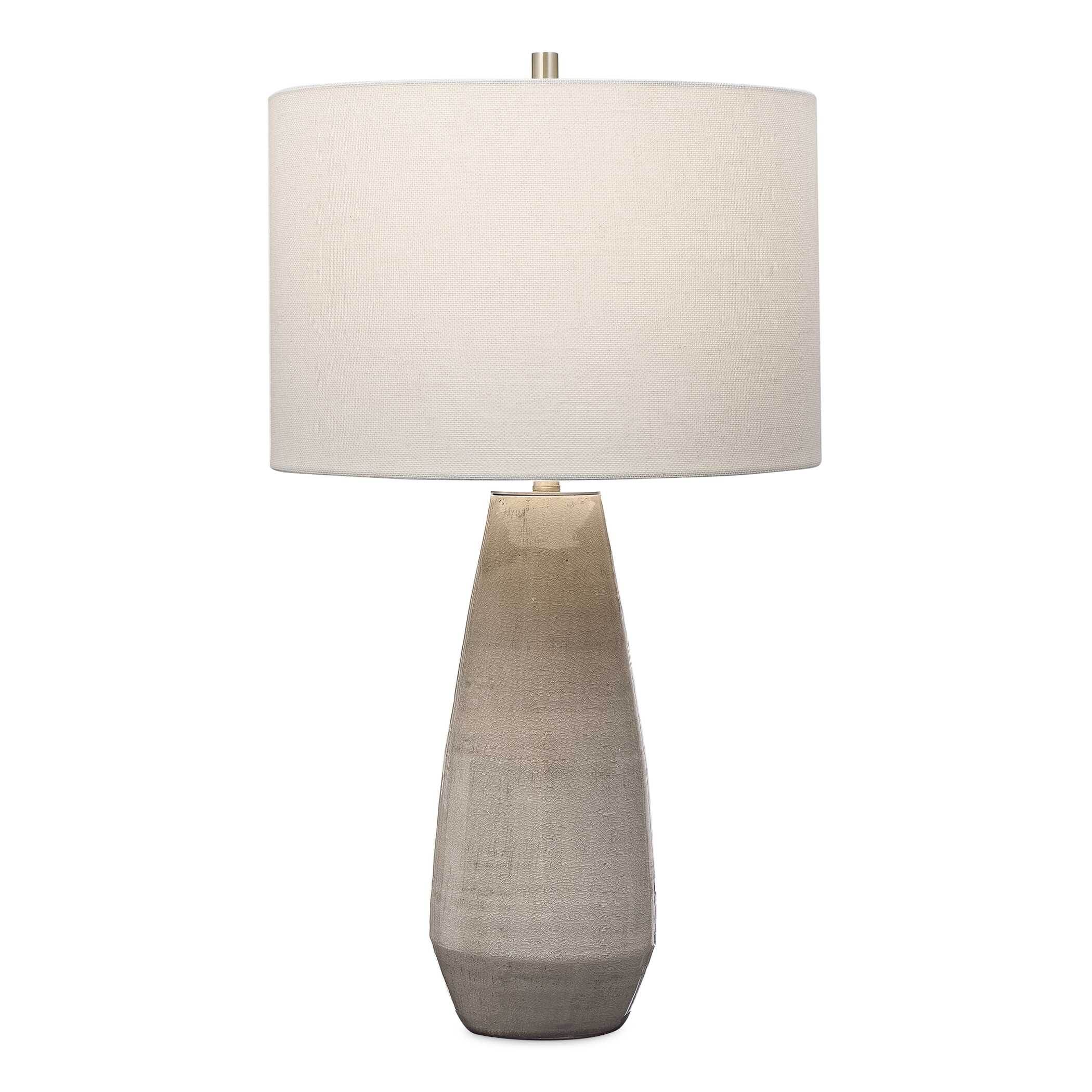 Volterra Taupe-Gray Table Lamp