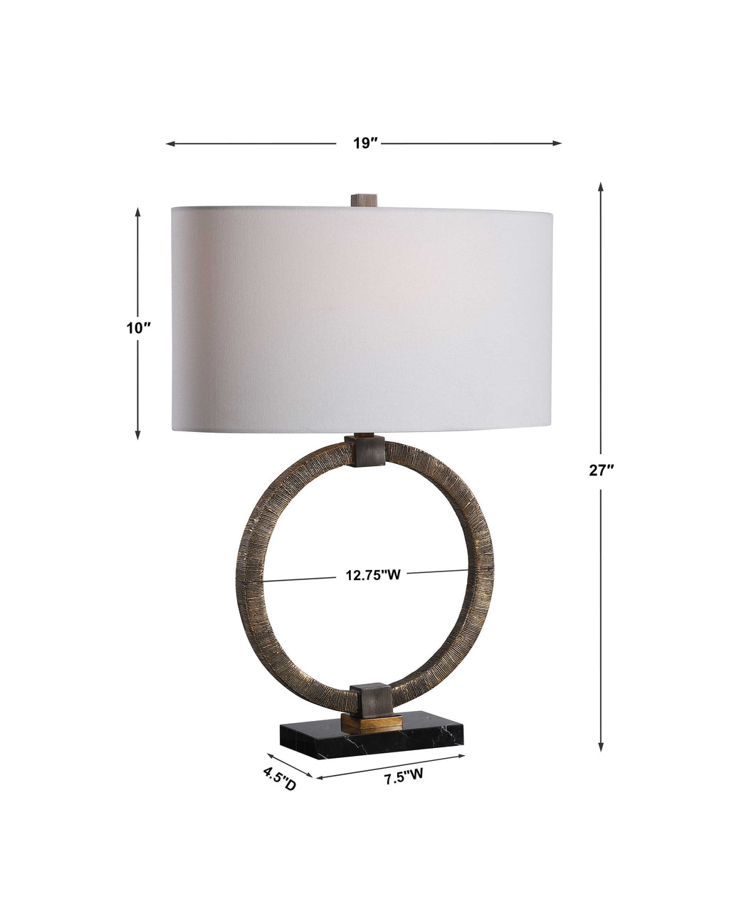 Relic Aged Gold Table Lamp