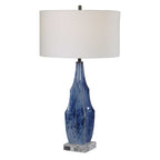 Everard Blue Table Lamp