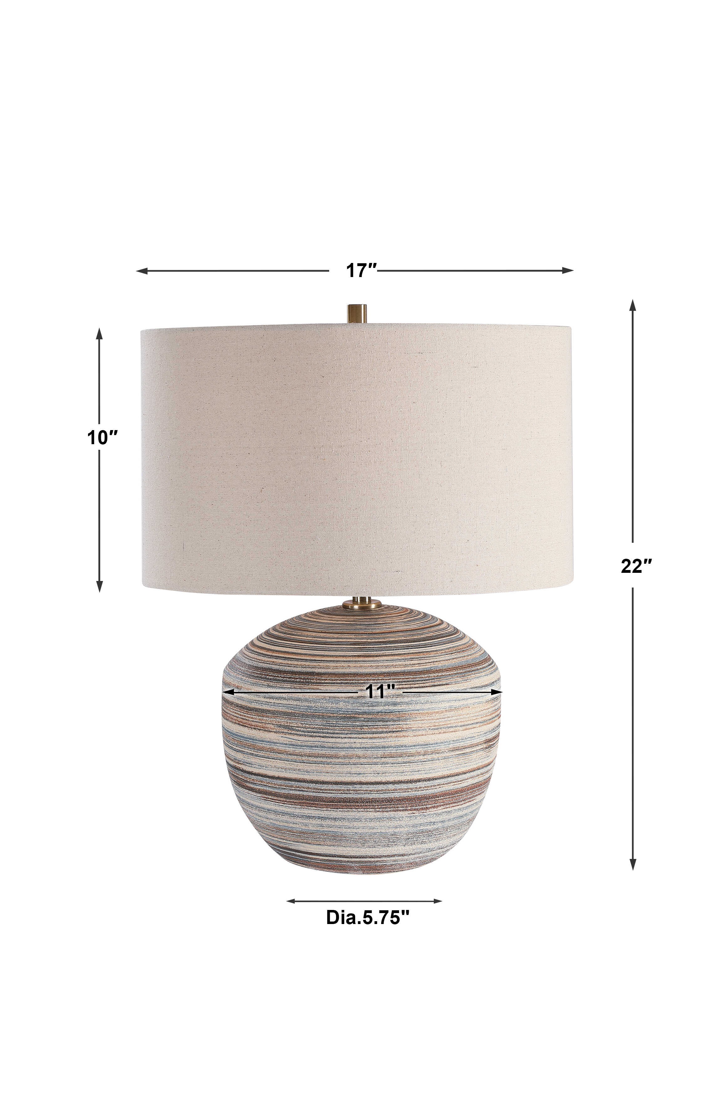 Prospect Striped Accent Lamp