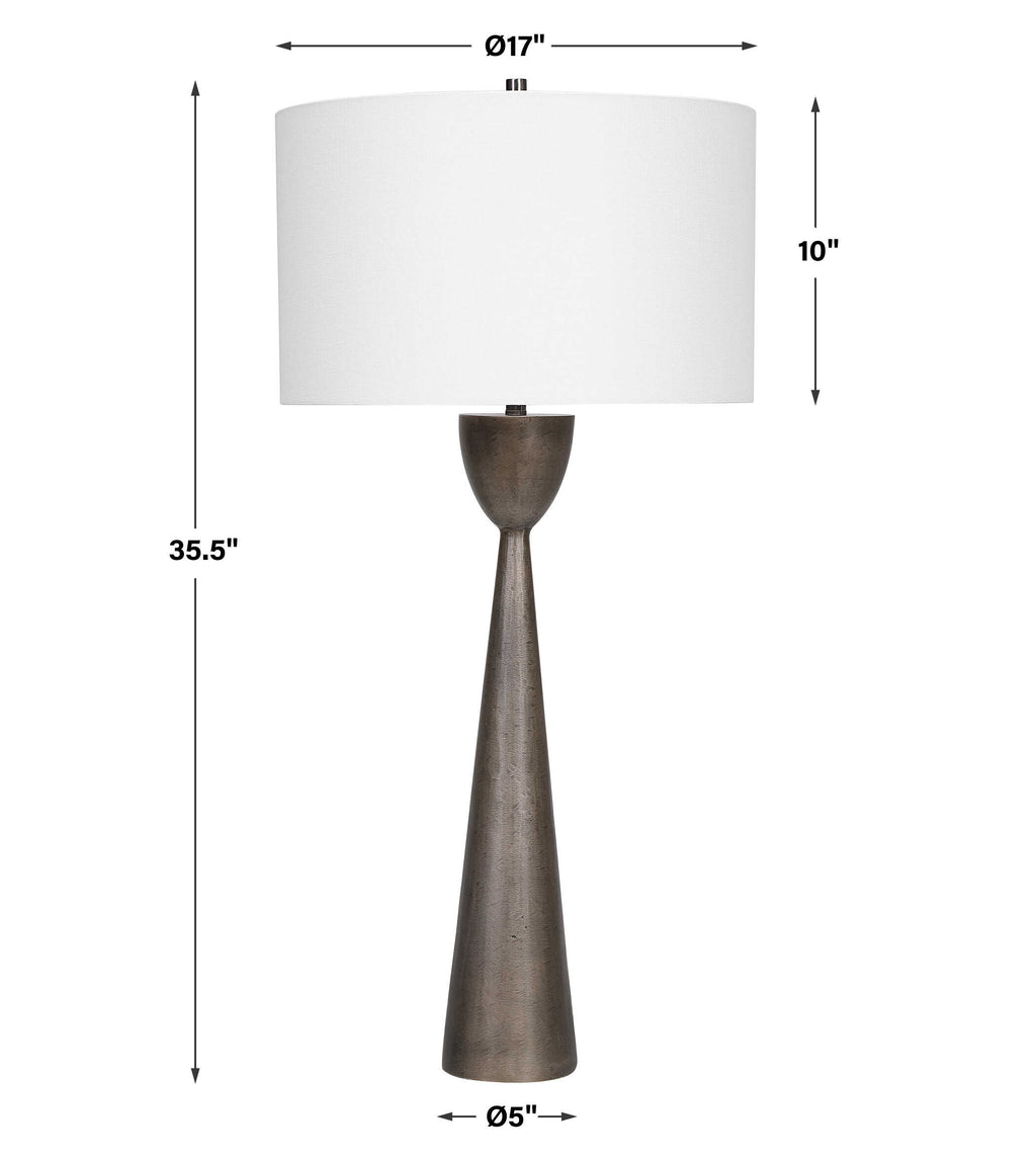 Waller Handcrafted Cast Table Lamp