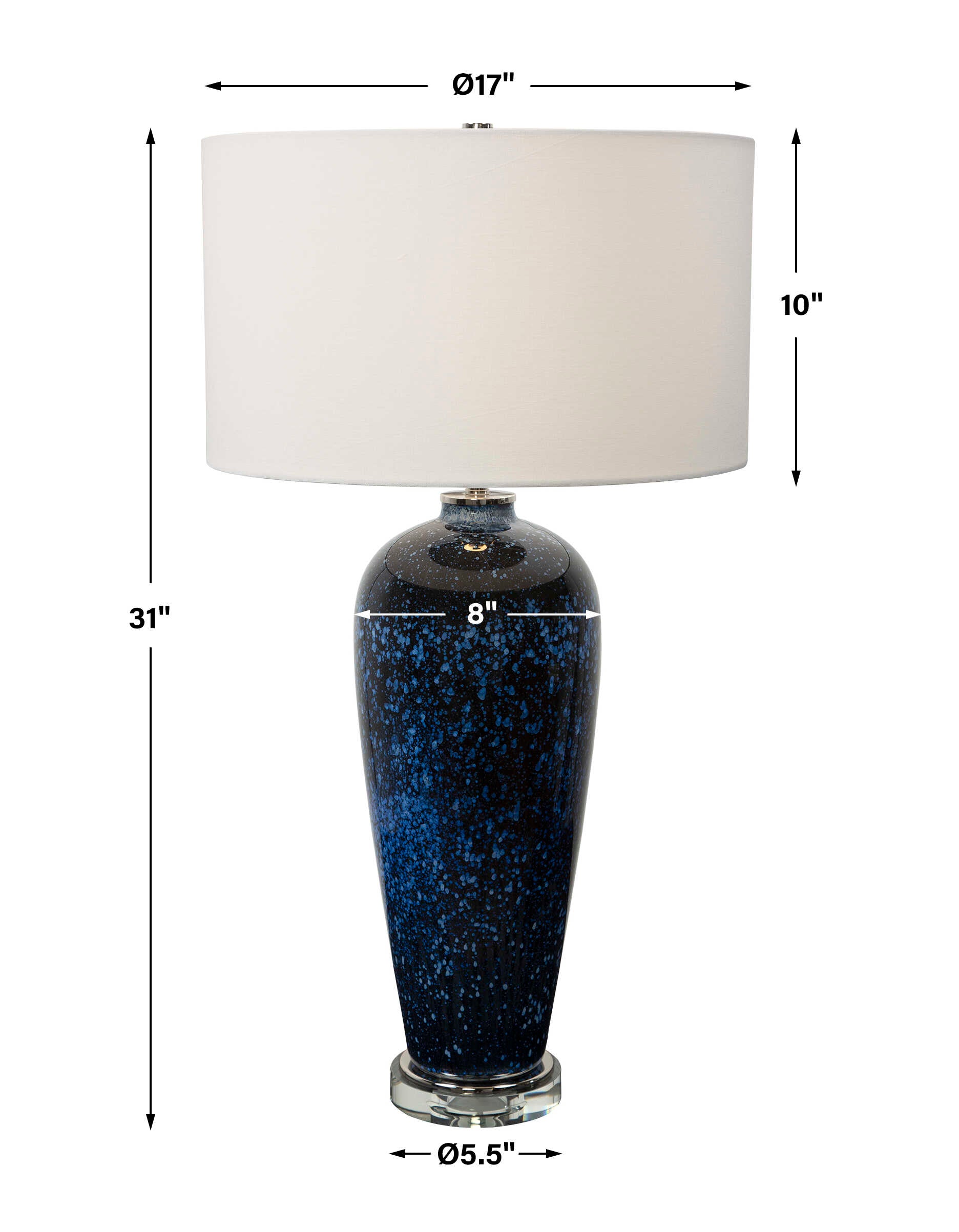 Stargazer Cobalt Navy Table Lamp