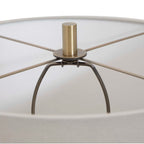 Monacan Gray Textured Table Lamp