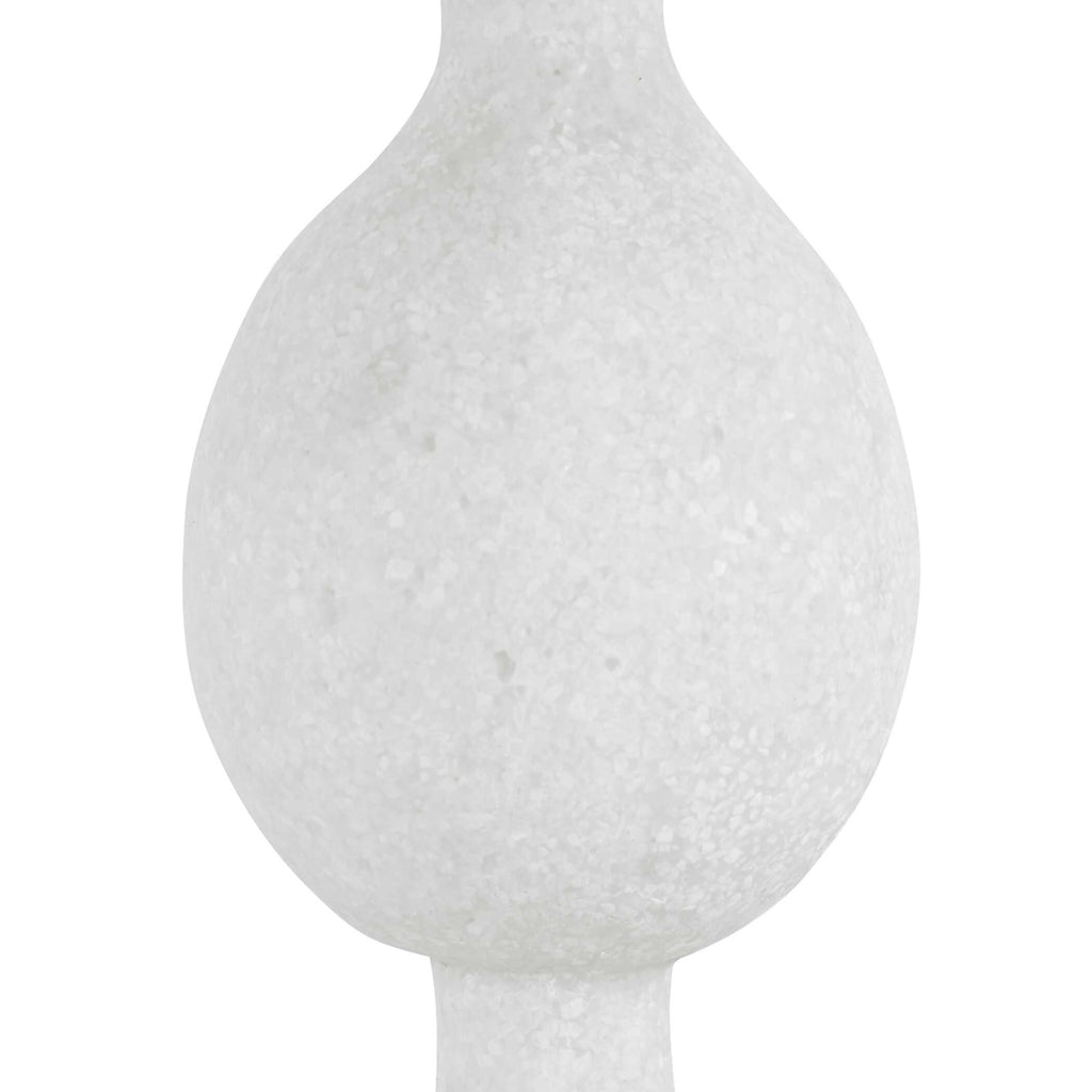 Inverse White Marble Table Lamp
