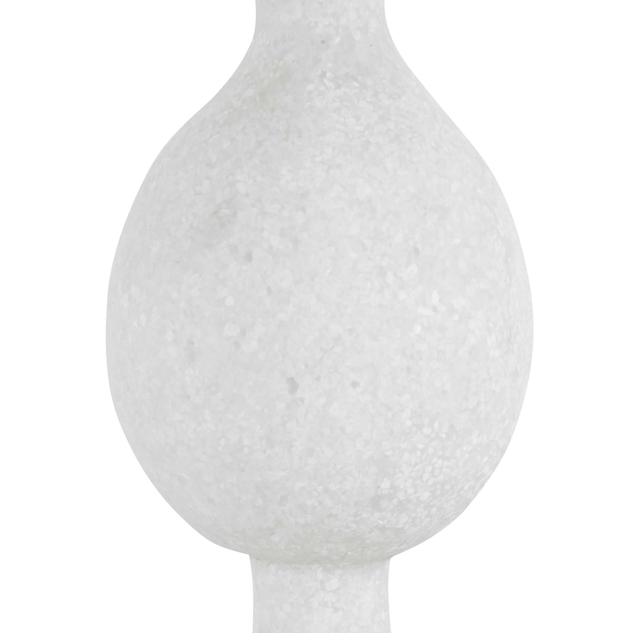 Inverse White Marble Table Lamp