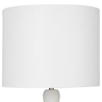 Inverse White Marble Table Lamp