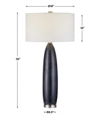 Cullen Blue Gray Table Lamp