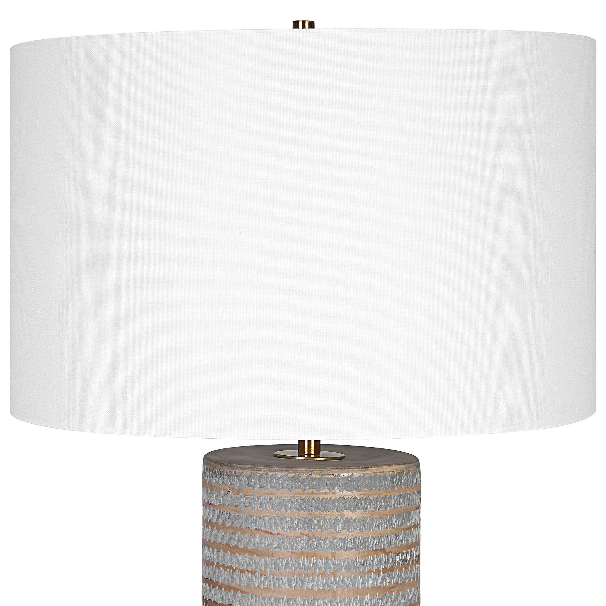 Monolith Gray Table Lamp