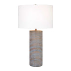 Monolith Gray Table Lamp