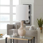 Chalice Striped Table Lamp