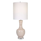 Chalice Striped Table Lamp