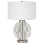 Repetition White Marble Table Lamp