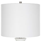 Fountain White Marble Buffet Lamp