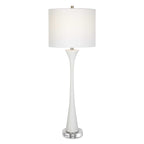 Fountain White Marble Buffet Lamp